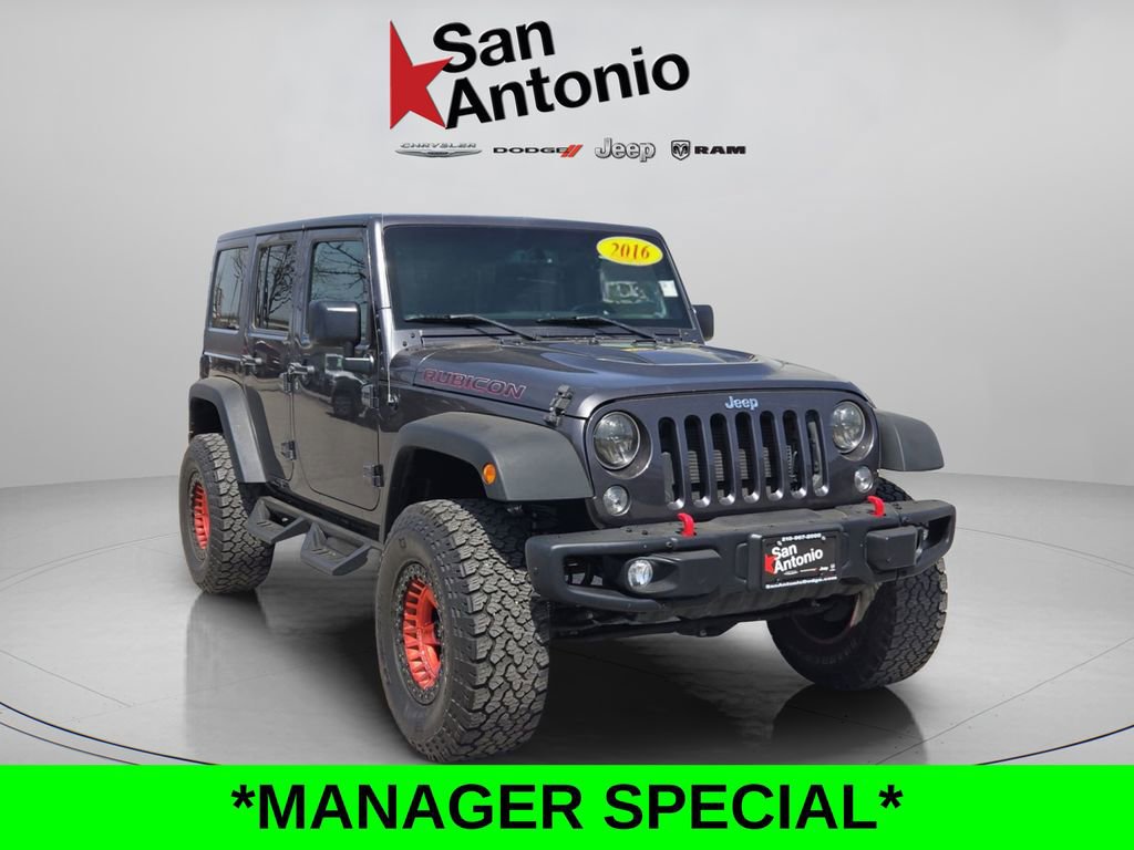 Used 2016 Jeep Wrangler Unlimited Rubicon image 2