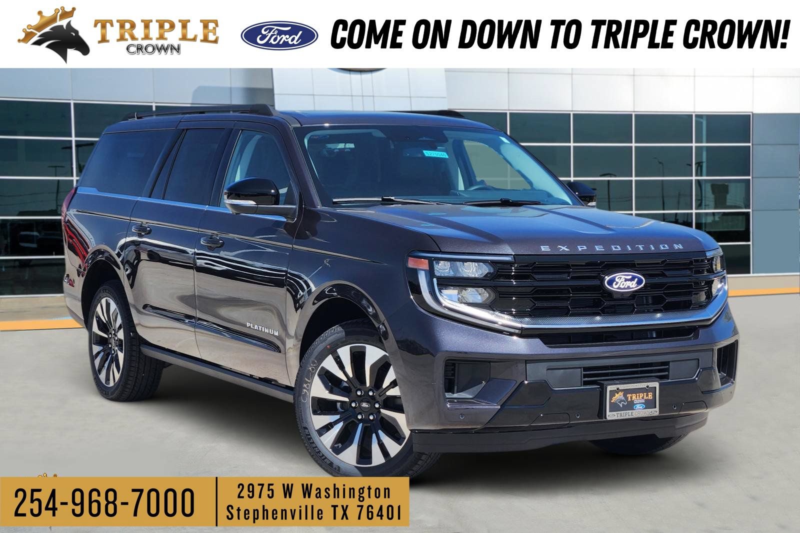 New 2027 Ford Expedition Max Platinum w/ Driver's Package