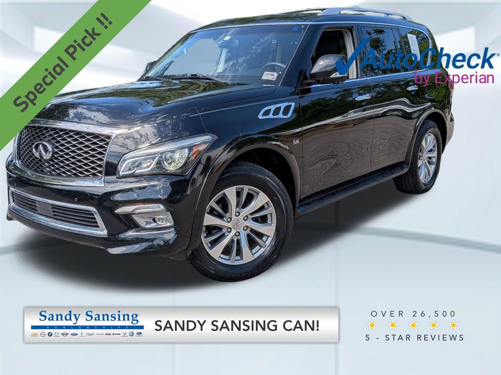Used 2016 INFINITI QX80 4WD