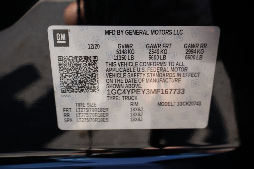 Used 2021 Chevrolet Silverado 2500 LTZ w/ LTZ Plus Package image 56