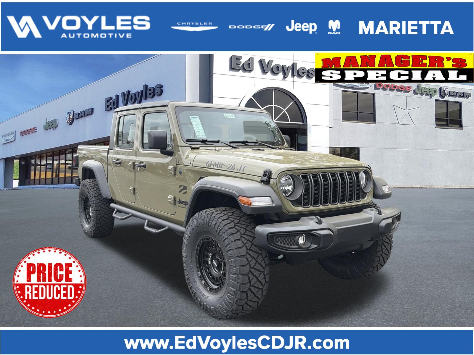 New 2026 Jeep Gladiator Sport AWD/4WD image 1