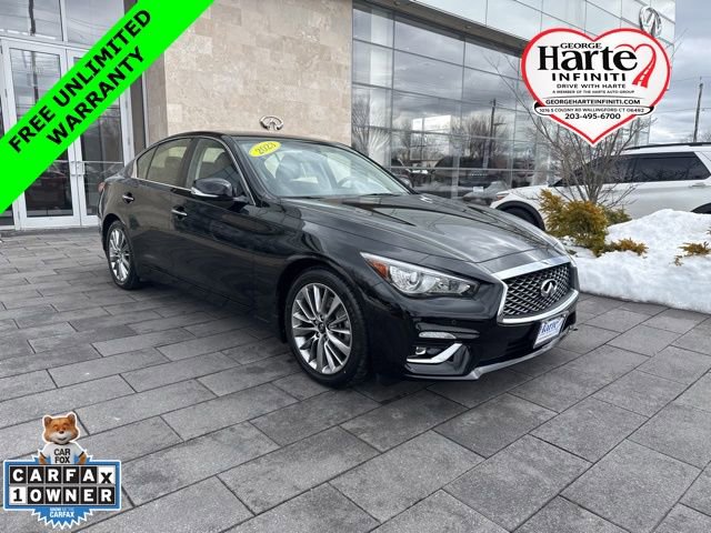 Certified 2023 INFINITI Q50 Luxe w/ Cargo Package