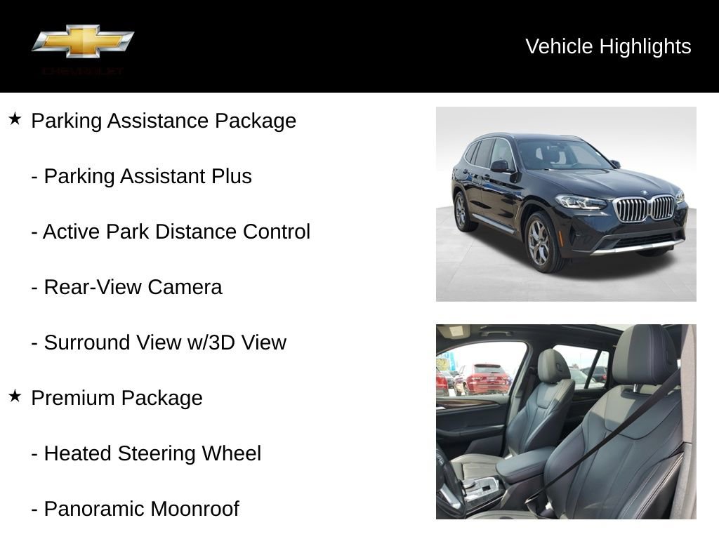 Used 2023 BMW X3 xDrive30i w/ Premium Package AWD/4WD image 19