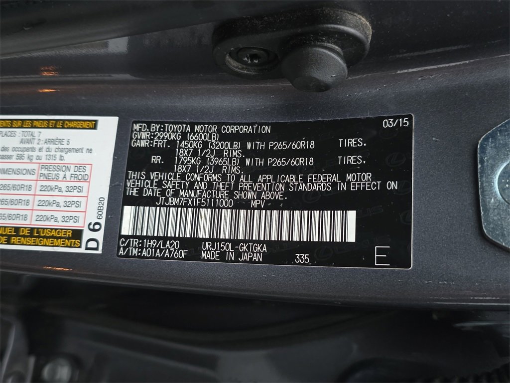 Used 2015 Lexus GX 460 460 image 41