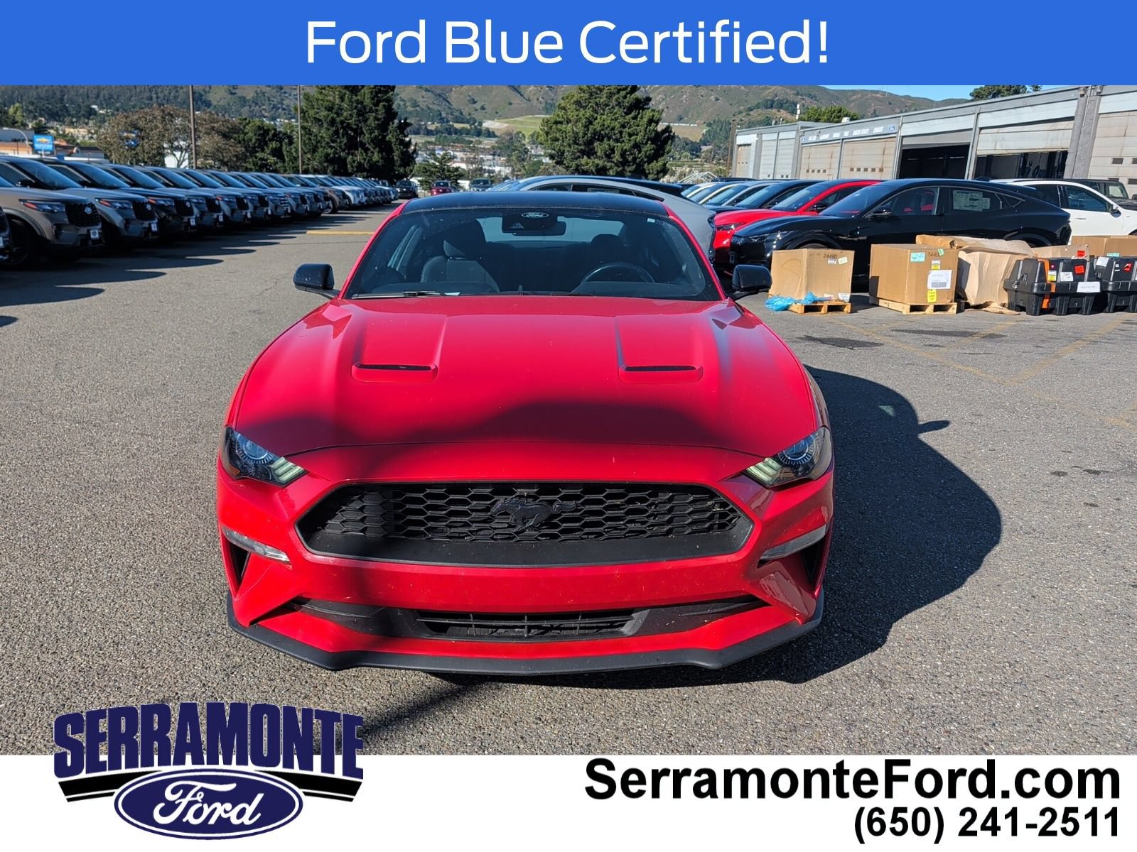 Certified 2022 Ford Mustang Coupe w/ Equipment Group 101A RWD image 2