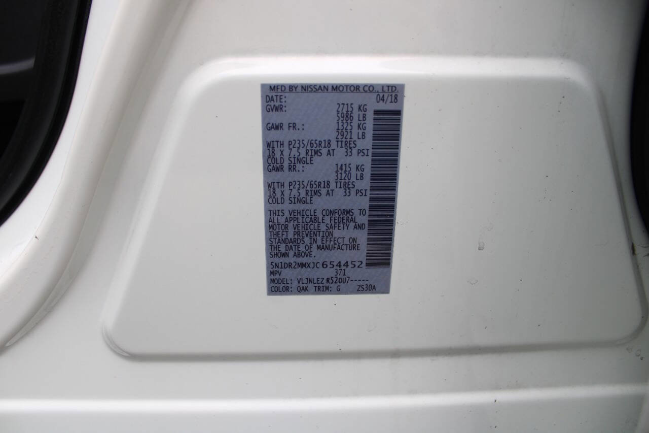 Used 2018 Nissan Pathfinder SV image 43