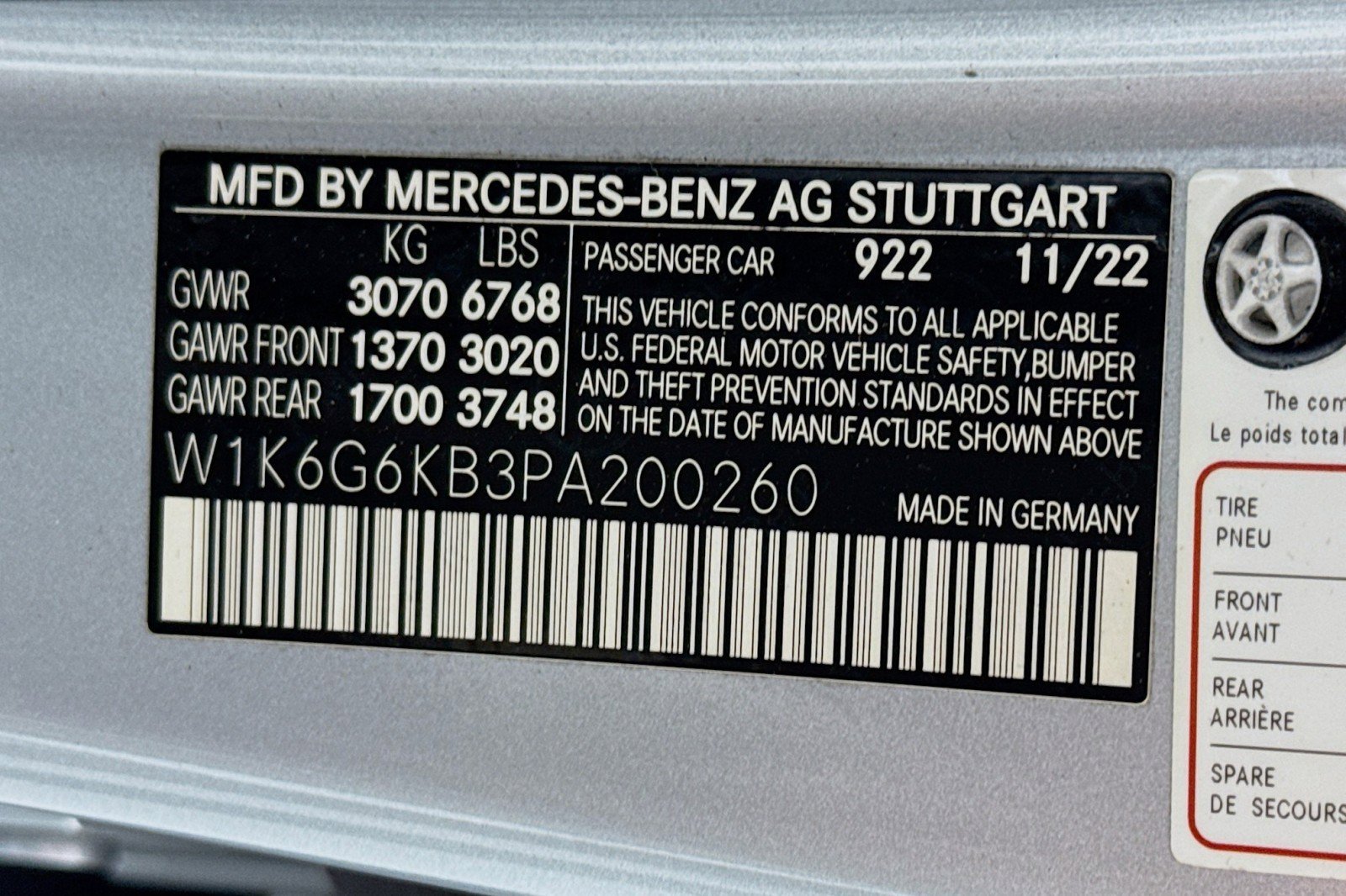 Certified 2023 Mercedes-Benz S 580e 4MATIC Sedan image 27