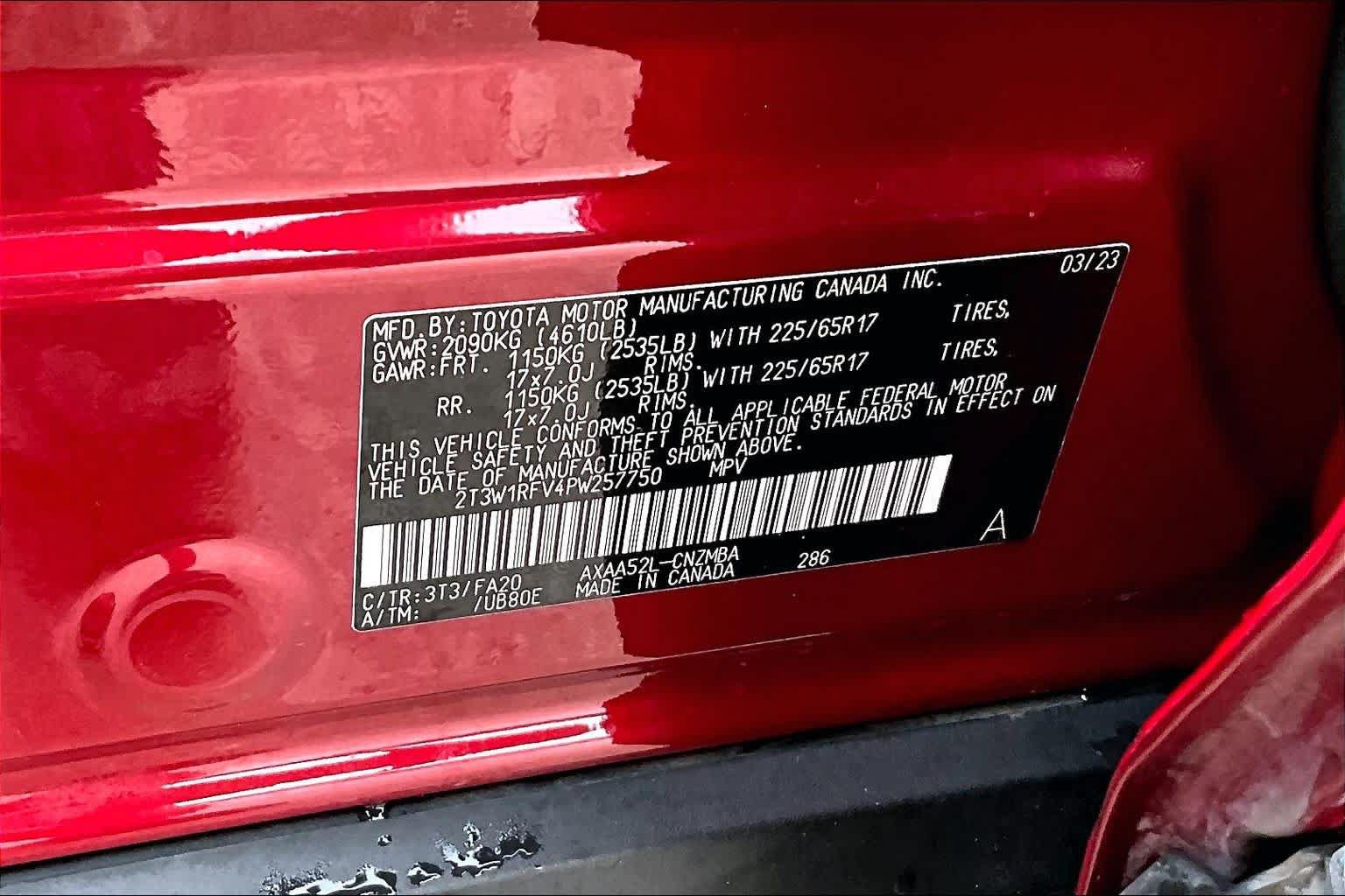 Used 2023 Toyota RAV4 XLE w/ Convenience Package FWD image 33