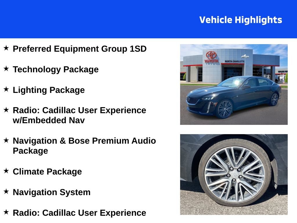Used 2024 Cadillac CT5 Premium Luxury RWD image 4