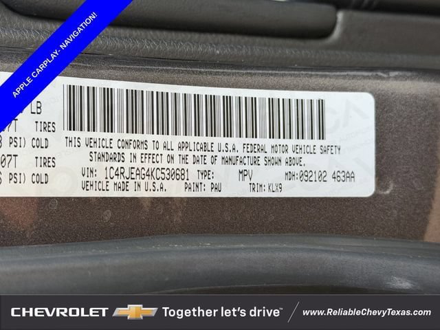 Used 2019 Jeep Grand Cherokee Altitude RWD image 29