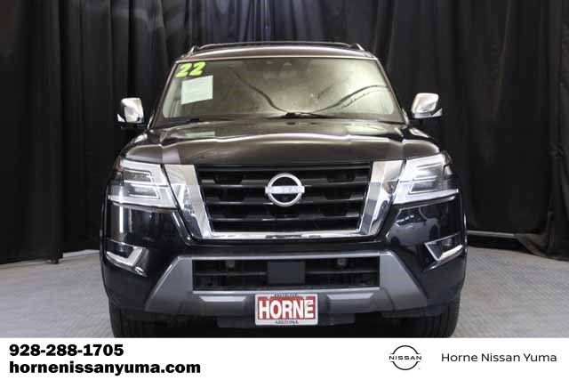Used 2022 Nissan Armada Platinum w/ Captain's Chairs Package image 2