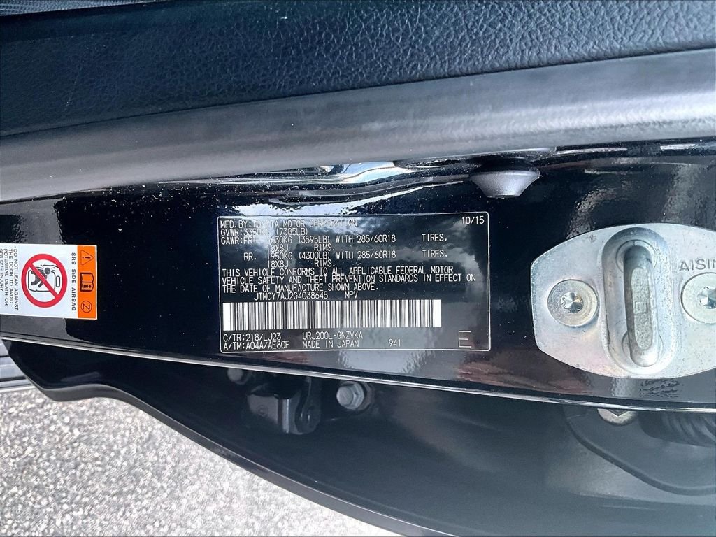 Used 2016 Toyota Land Cruiser AWD/4WD image 9