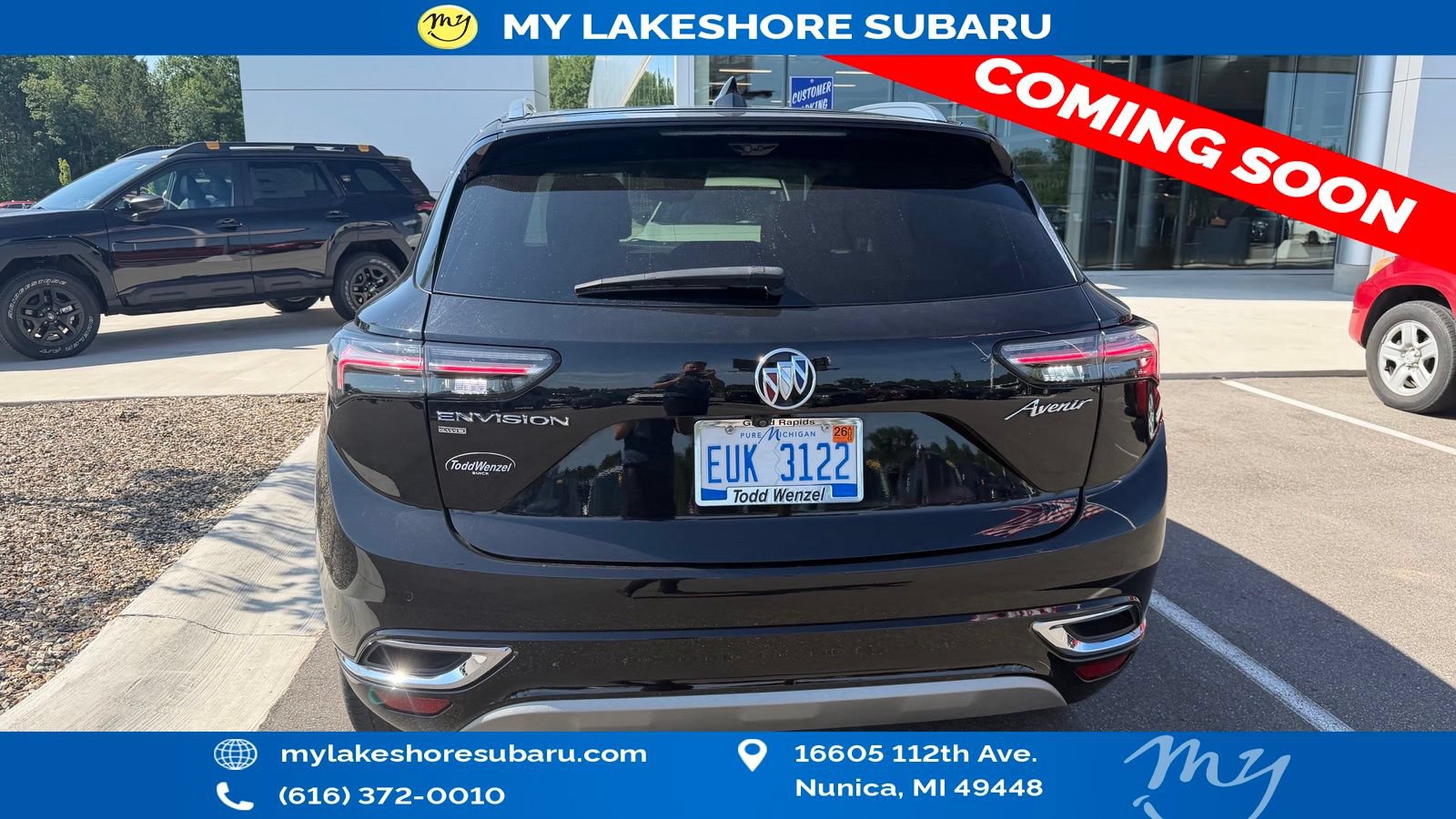 Used 2021 Buick Envision Avenir w/ Technology Package II AWD/4WD image 8