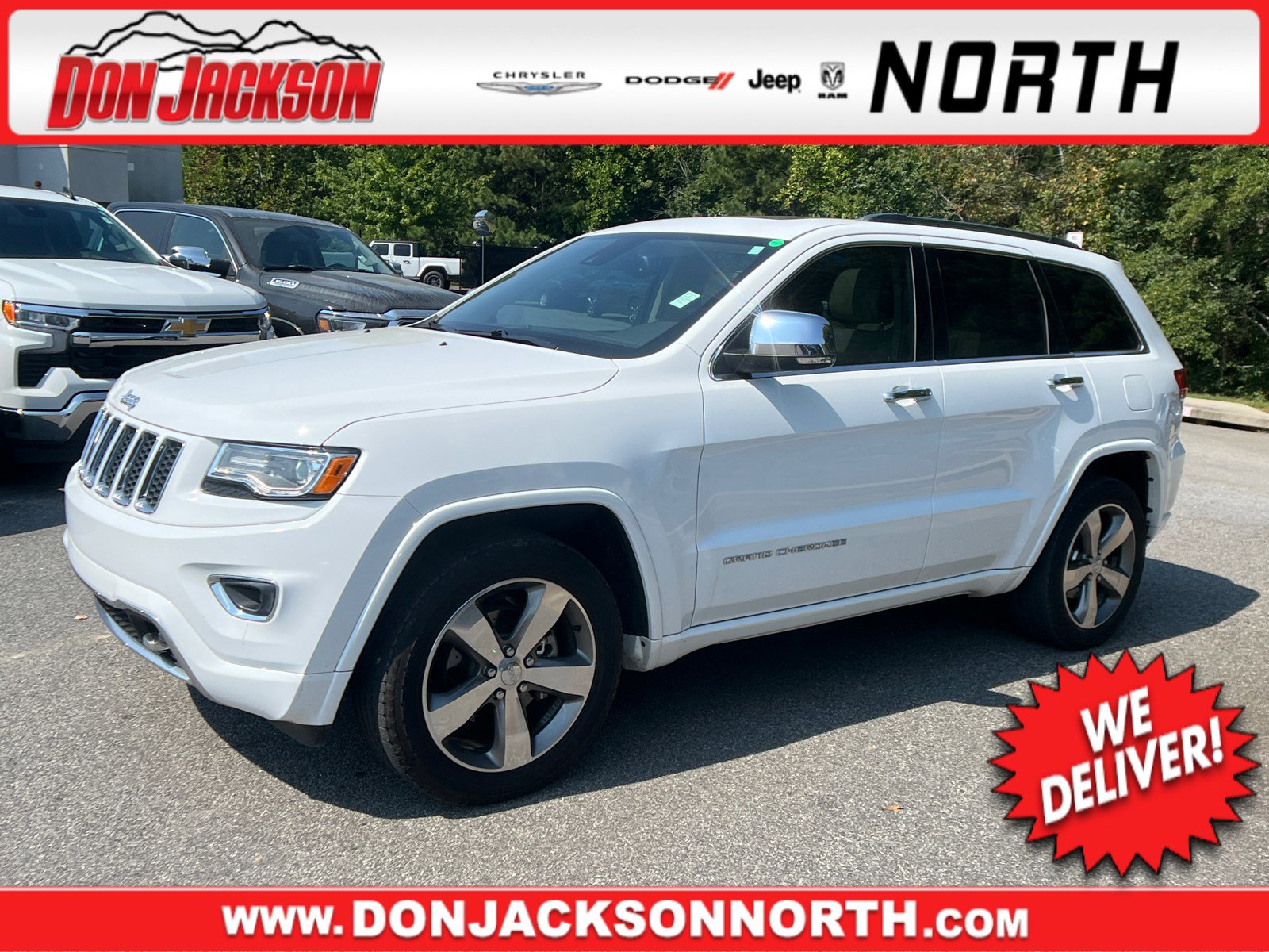 Used 2015 Jeep Grand Cherokee Overland w/ Advanced Technology Group