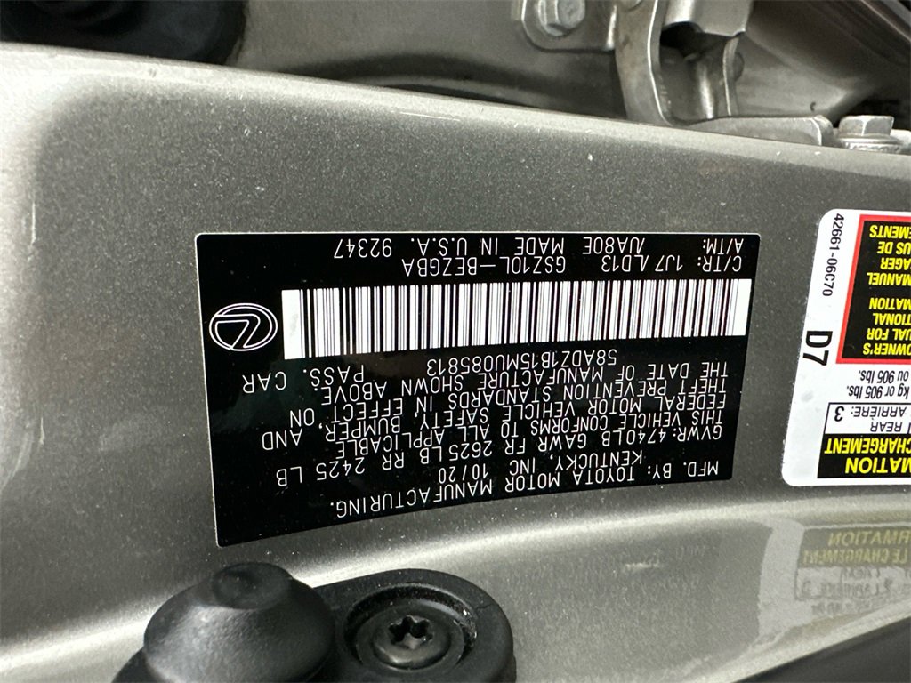 Used 2021 Lexus ES 350 w/ Premium Package image 34