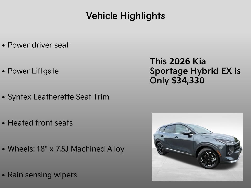 New 2026 Kia Sportage EX AWD/4WD image 32