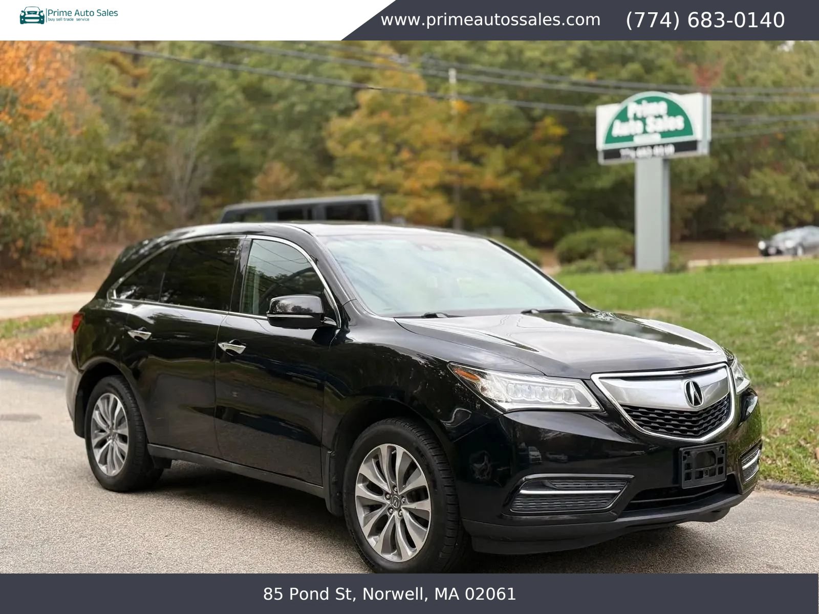 Used 2015 Acura MDX w/ Technology Package AWD/4WD image 1