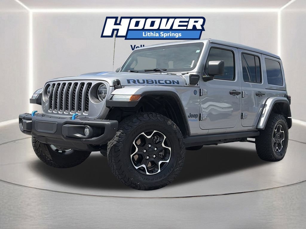 Used 2021 Jeep Wrangler Unlimited Rubicon 4xe w/ Steel Bumper Group