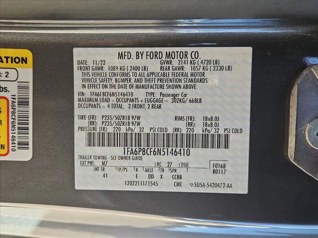 Used 2022 Ford Mustang GT Premium image 24