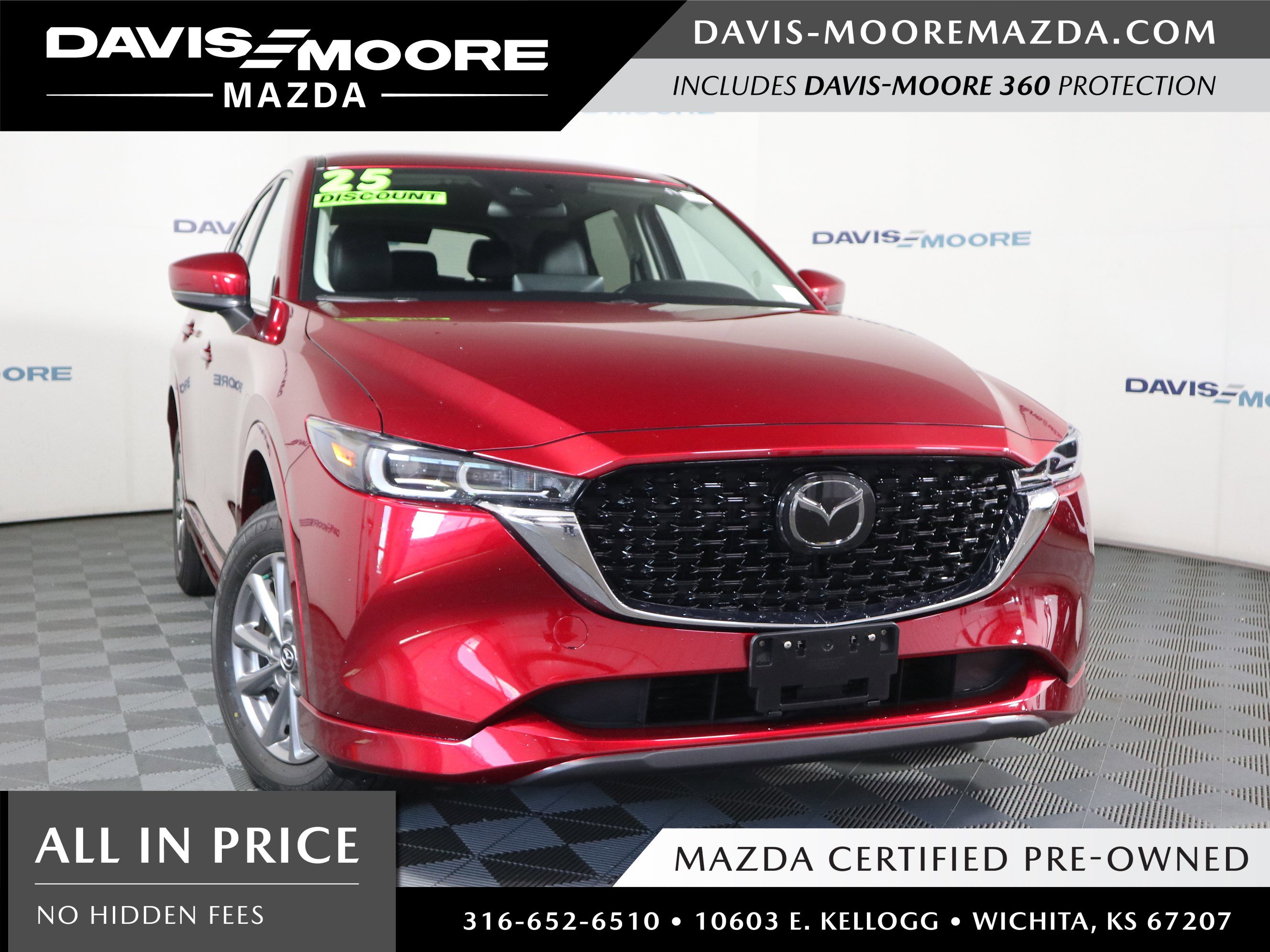 Certified 2025 MAZDA CX-5 AWD 2.5 S w/ Select Package image 1