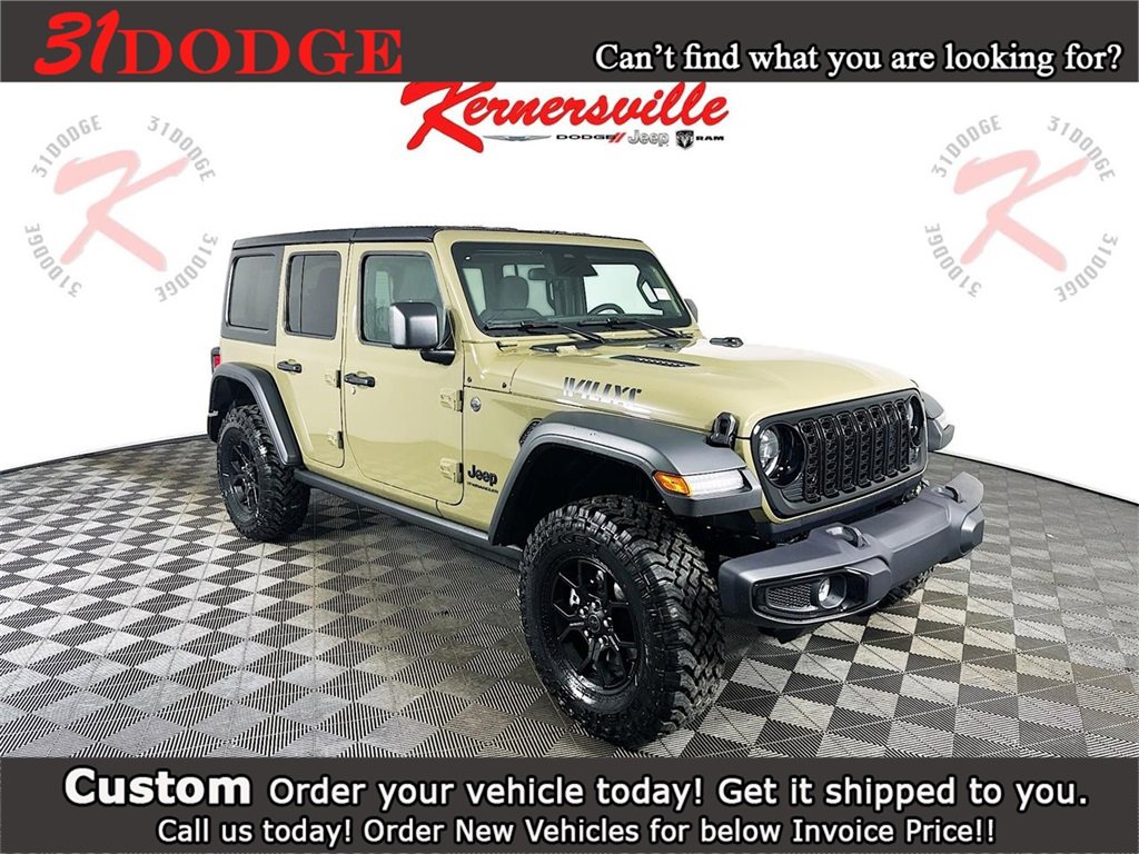 New 2026 Jeep Wrangler Willys