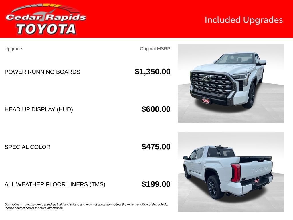 New 2026 Toyota Tundra Platinum AWD/4WD image 6