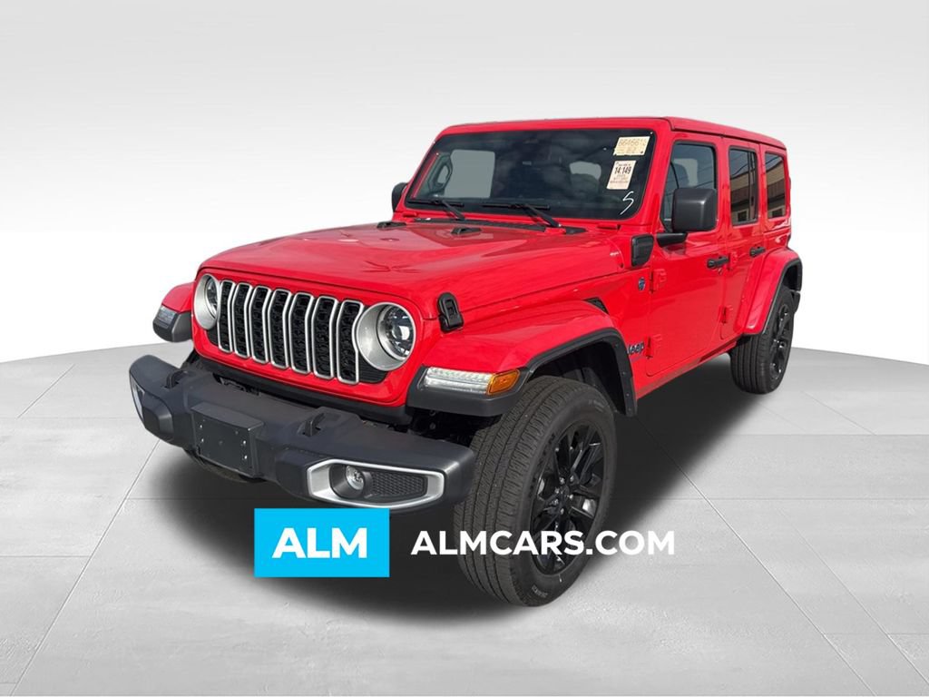 Used 2025 Jeep Wrangler Unlimited Sahara w/ Safety Group AWD/4WD image 1