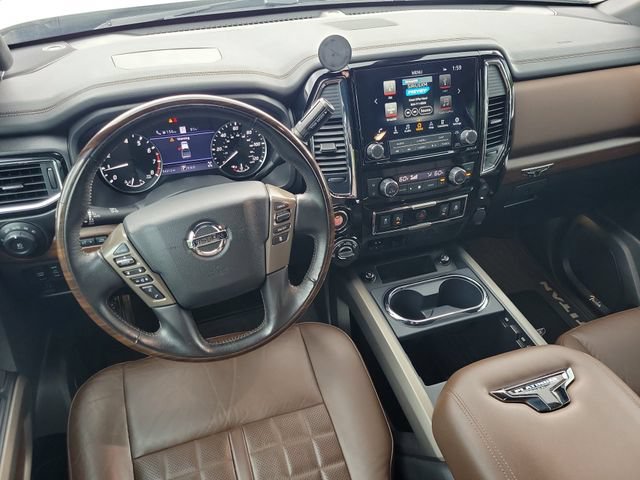 Used 2021 Nissan Titan Platinum Reserve w/ Moonroof Package AWD/4WD image 13