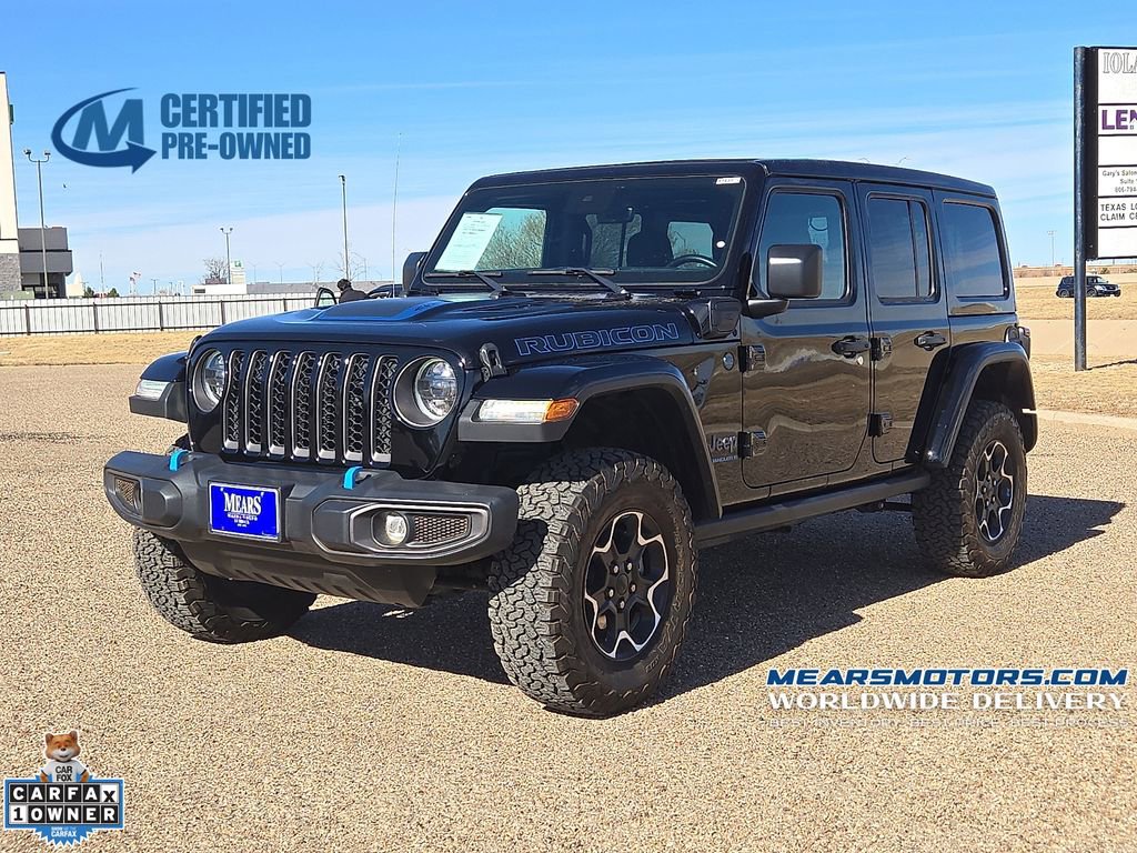 Used 2023 Jeep Wrangler Unlimited Rubicon 4xe image 1
