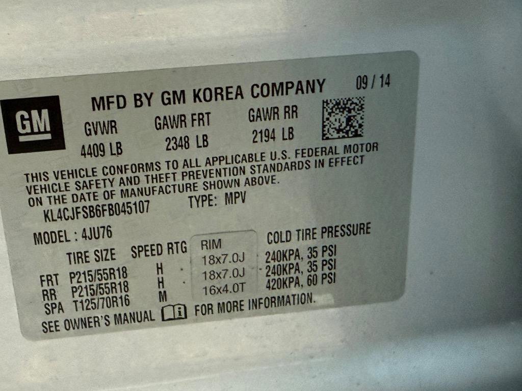 Used 2015 Buick Encore Convenience image 26