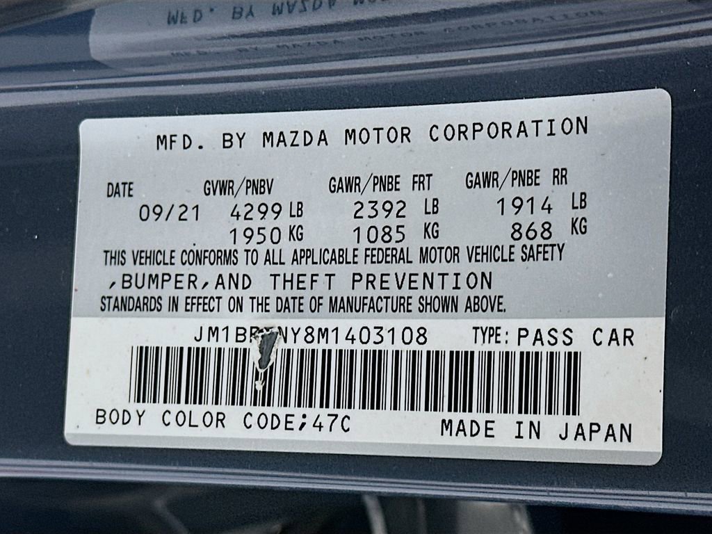 Used 2021 MAZDA MAZDA3 Hatchback w/Premium Plus Pkg AWD/4WD image 33