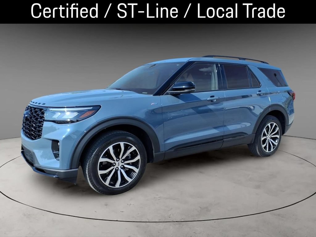 Certified 2025 Ford Explorer ST-Line AWD/4WD image 1