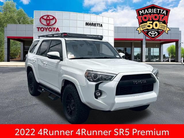 Certified 2022 Toyota 4Runner SR5 Premium w/ Moonroof Package RWD image 1