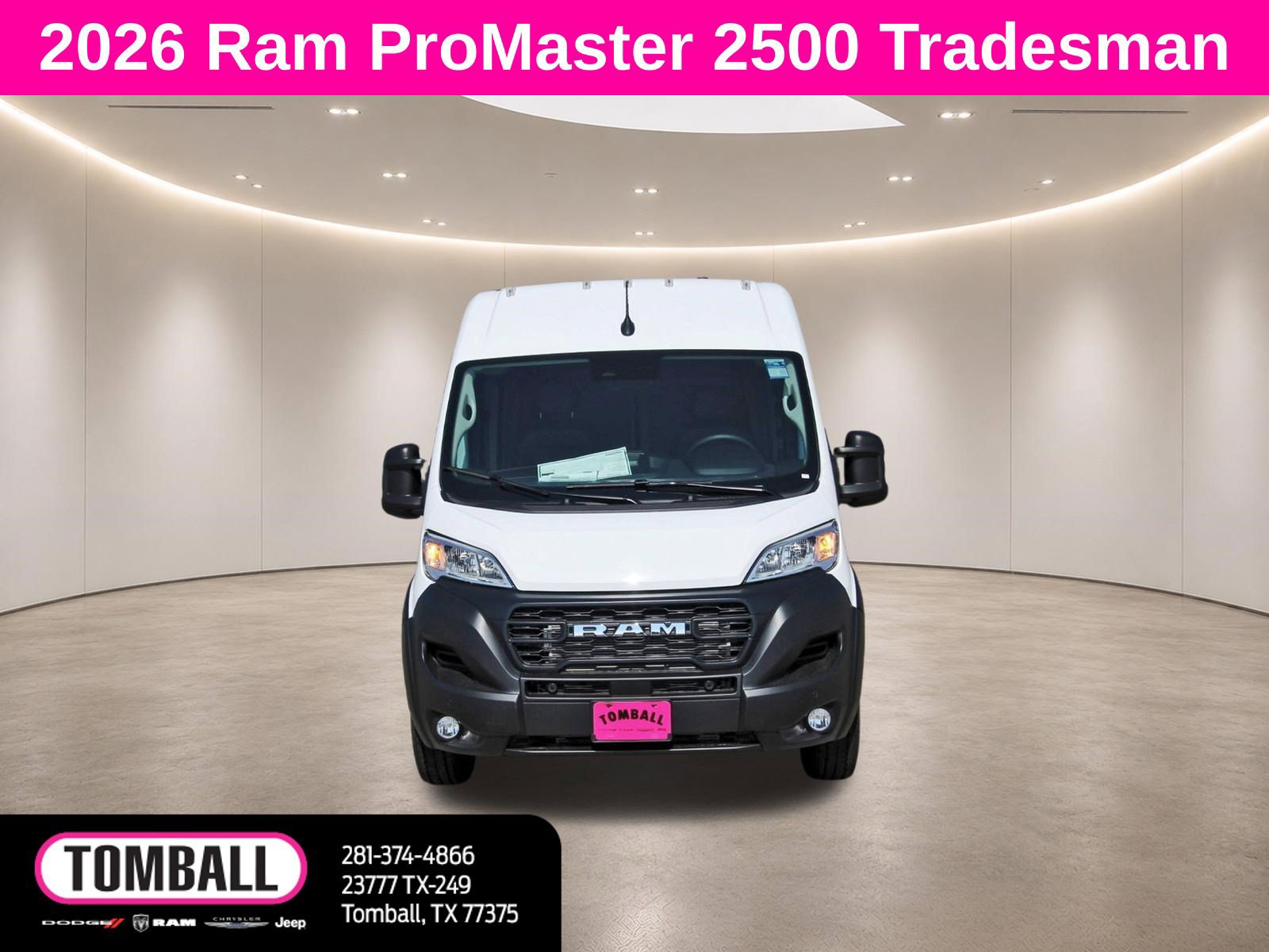 New 2026 RAM ProMaster 2500 w/ Safety Group FWD image 2