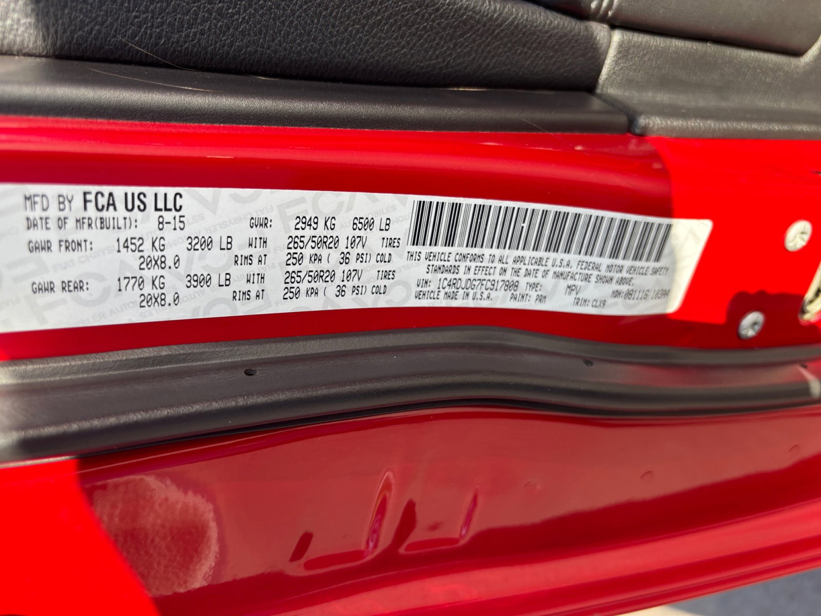 Used 2015 Dodge Durango Limited w/ Blacktop Package AWD/4WD image 25