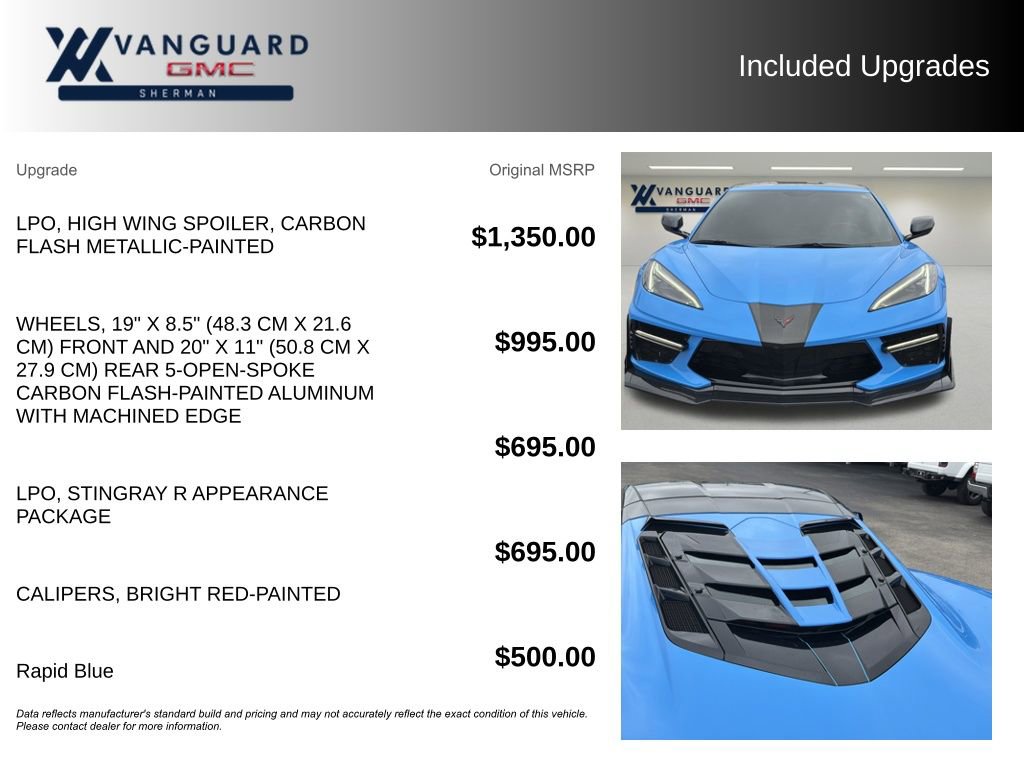 Used 2023 Chevrolet Corvette Stingray Coupe image 9