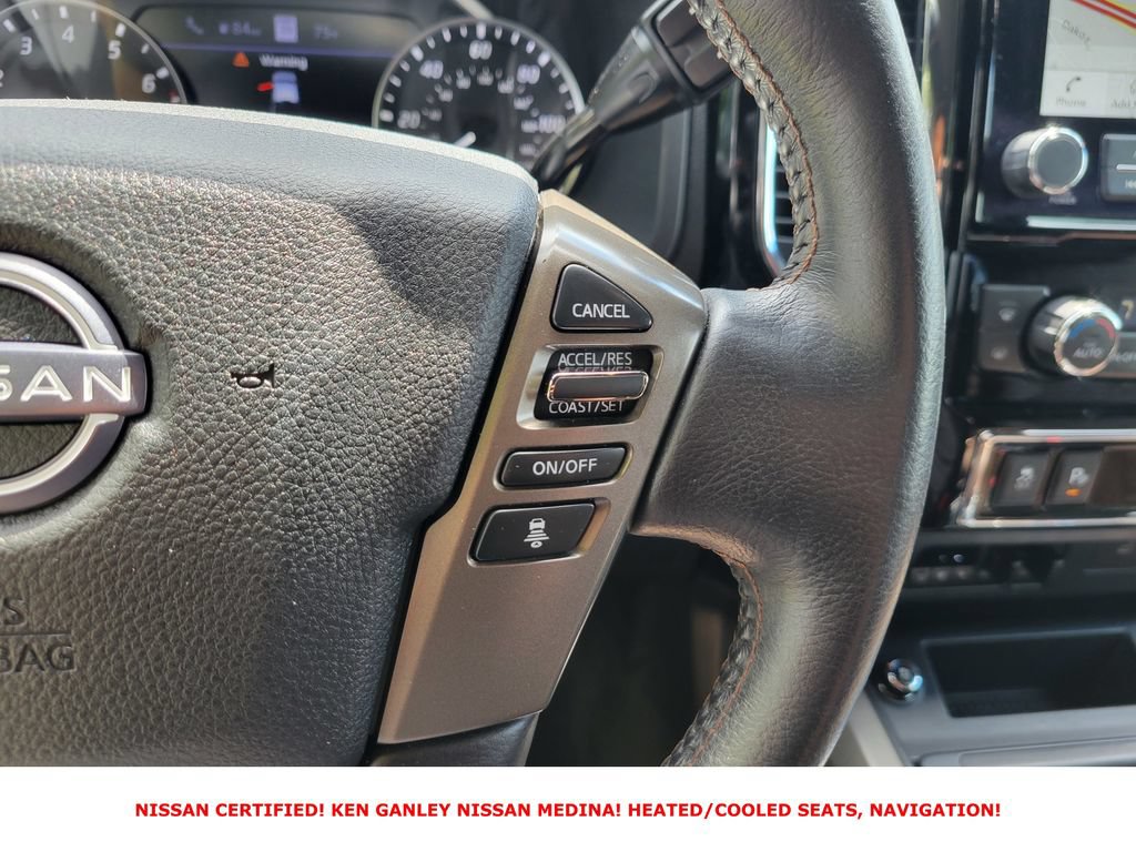 Certified 2023 Nissan Titan Platinum Reserve w/ Off Road Protection Package AWD/4WD image 34