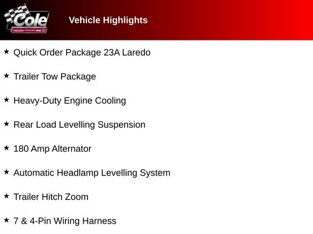 Used 2024 Jeep Grand Cherokee Laredo w/ Trailer Tow Package image 3