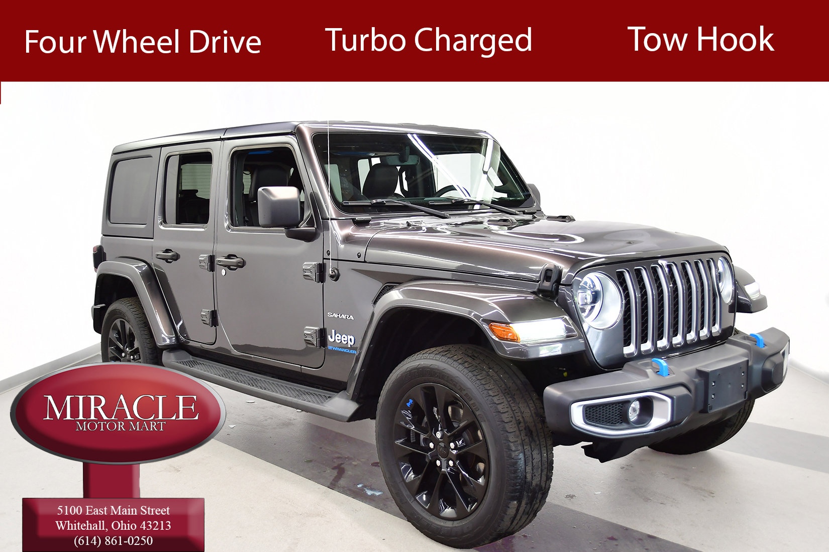 Used 2023 Jeep Wrangler Unlimited Sahara w/ Cold Weather Group AWD/4WD image 1