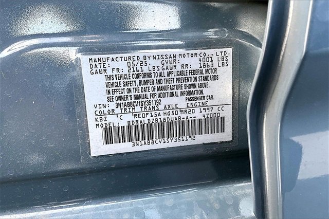 New 2025 Nissan Sentra SV w/ SV Premium Package image 8