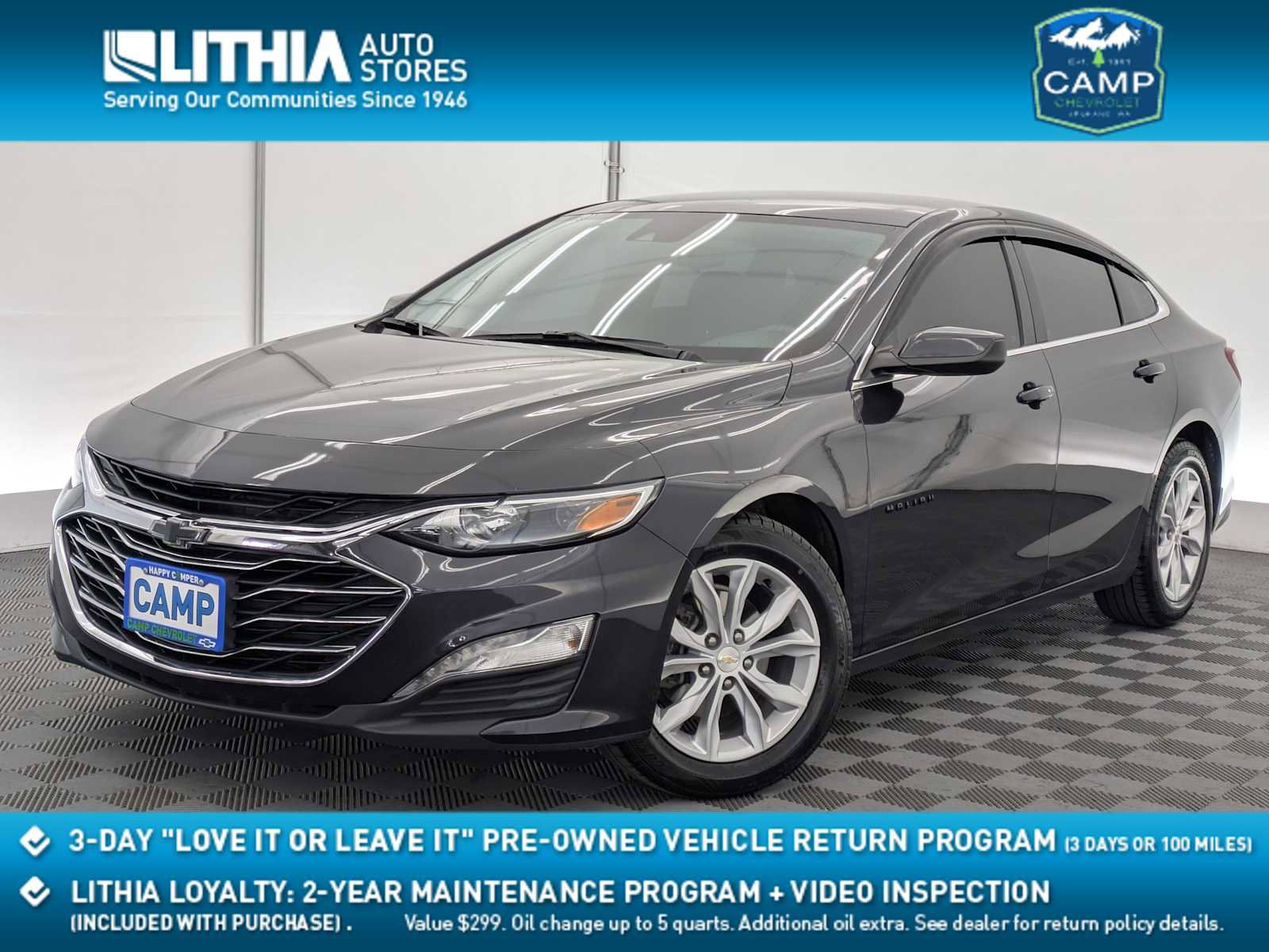Used 2022 Chevrolet Malibu LT FWD image 1