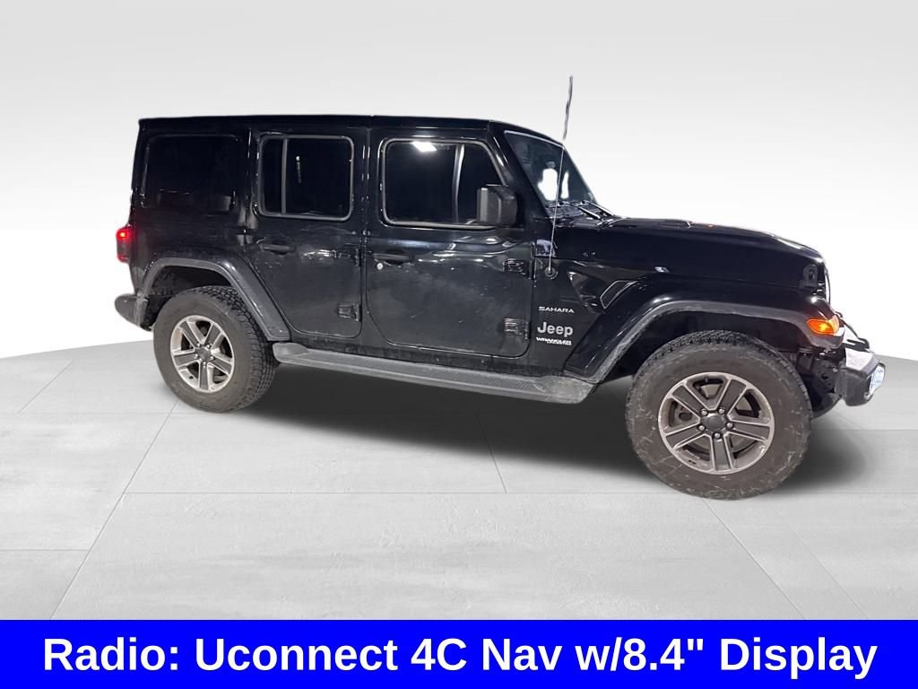 Used 2021 Jeep Wrangler Unlimited Sahara w/ Uconnect 4C Nav & Sound Group image 10