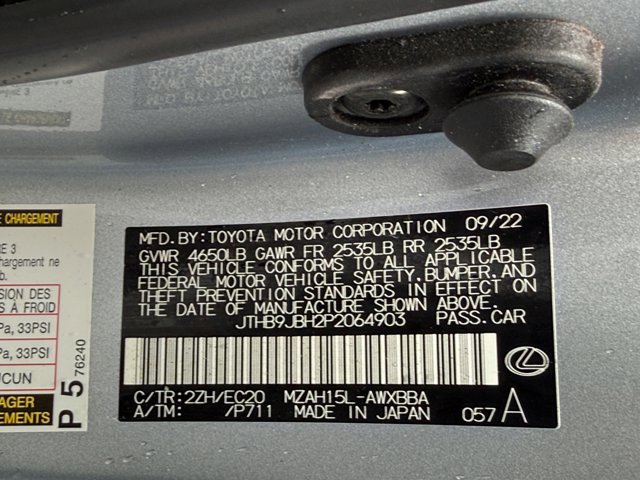 Used 2023 Lexus UX 250h F Sport w/ Accessory Package (Z2) AWD/4WD image 38