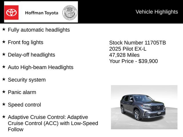 Used 2025 Honda Pilot EX-L image 30