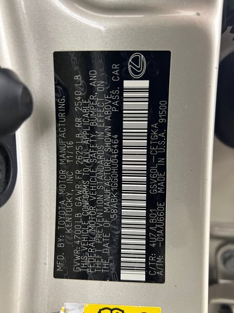 Used 2017 Lexus ES 350 w/ Luxury Package FWD image 28