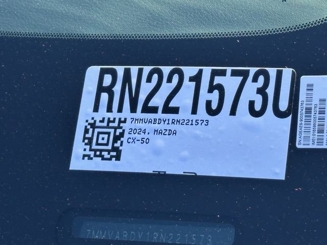 Used 2024 MAZDA CX-50 AWD 2.5 Turbo w/ Accent Package image 5