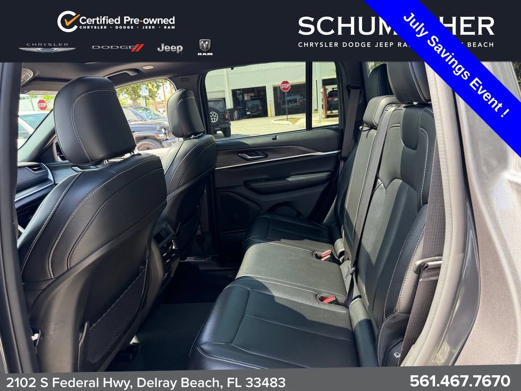 Certified 2024 Jeep Grand Cherokee Limited w/ Luxury Tech Group II RWD image 13