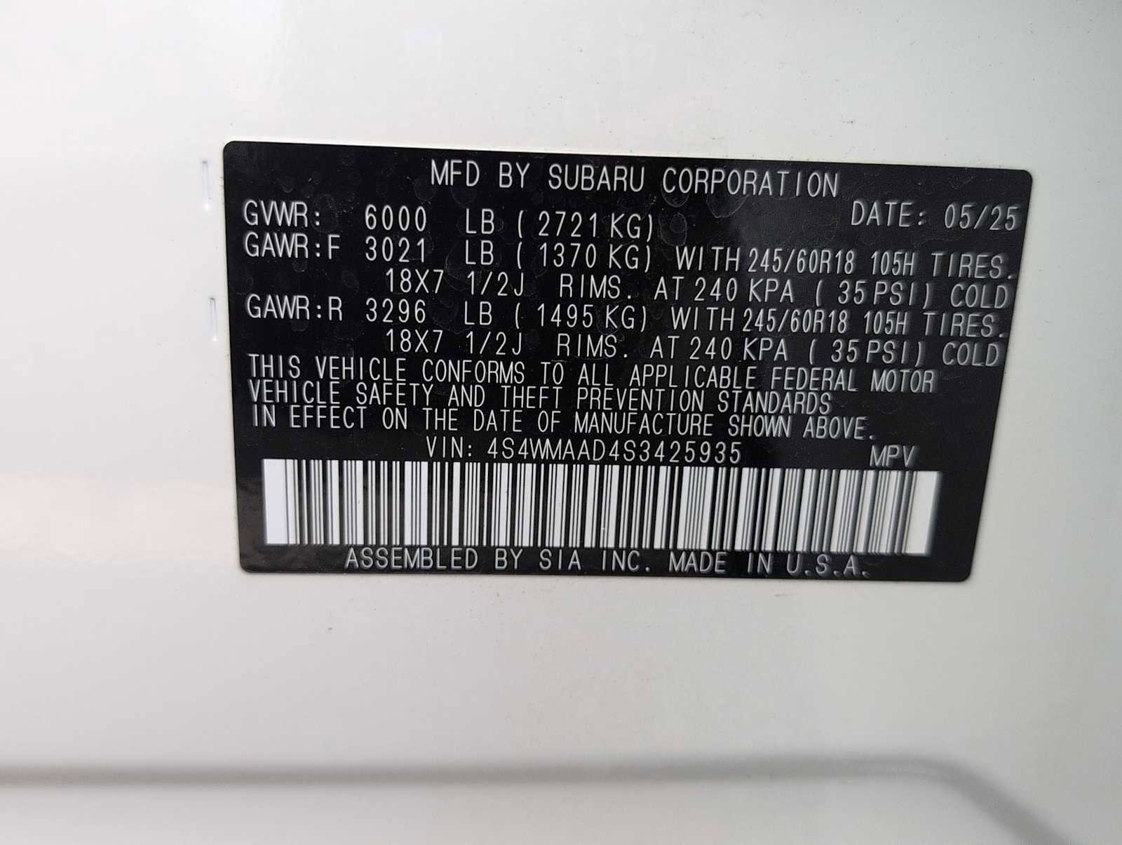 Used 2025 Subaru Ascent Premium image 30