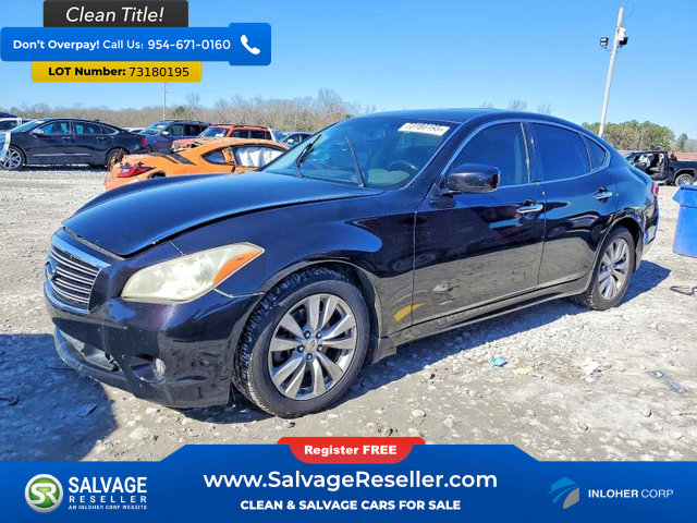 Used 2011 INFINITI M37 x w/ Deluxe Touring Pkg