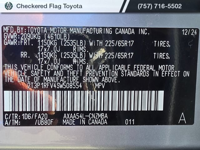 Used 2025 Toyota RAV4 XLE AWD/4WD image 25